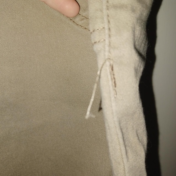 tan union bay low rise flare pants - Picture 4 of 4